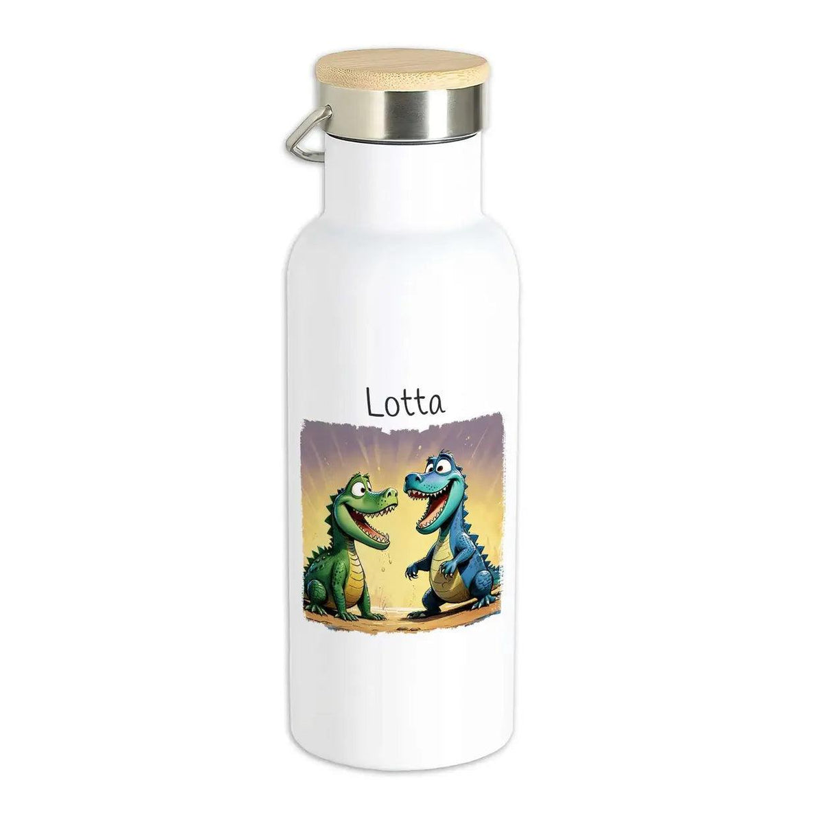 Kinder Trinkflasche Dino Oase - Druckerino