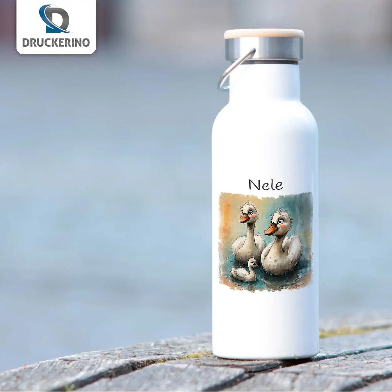 Kinder Trinkflasche Entenfreunde - Druckerino