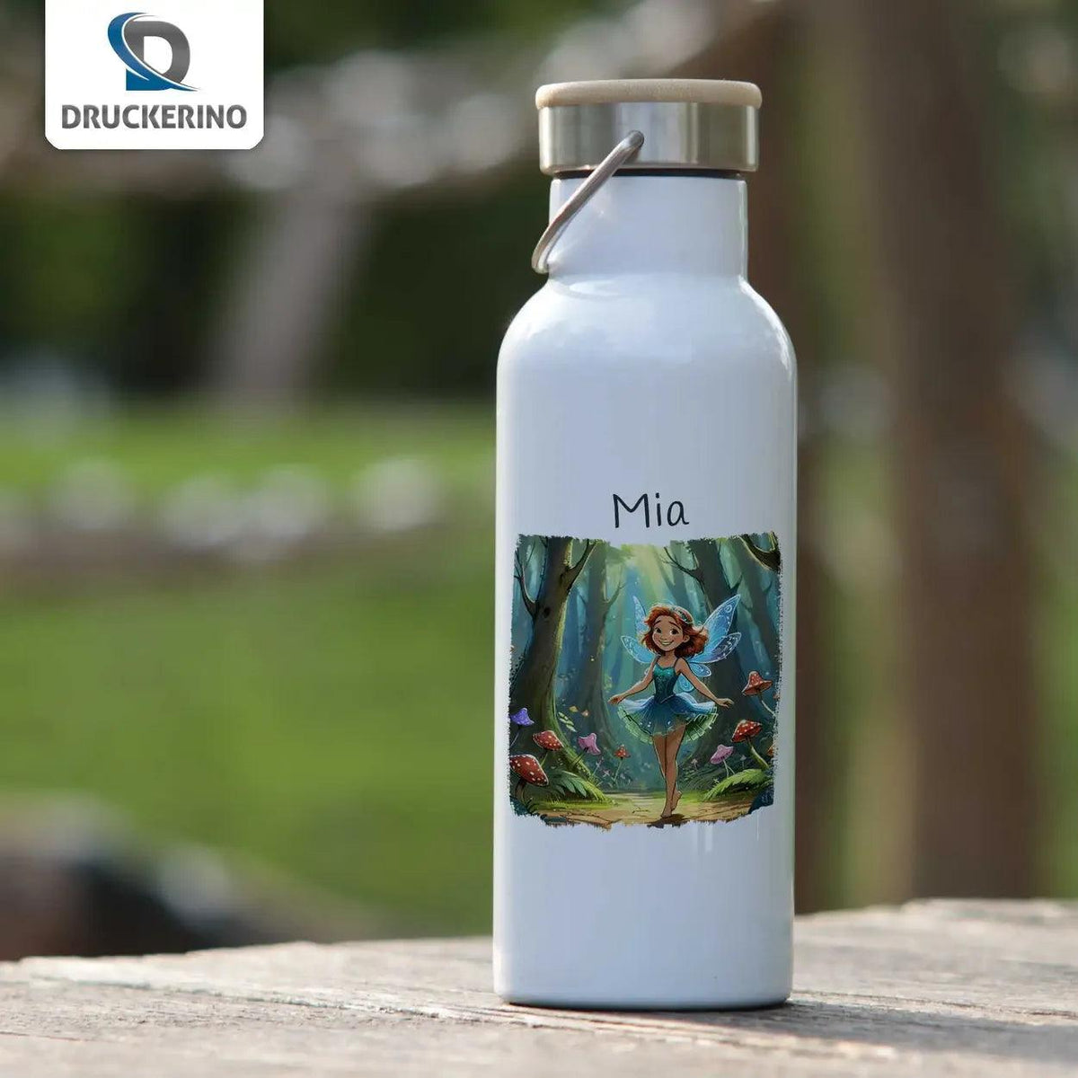 Kinder Trinkflasche Feenzauber - Druckerino