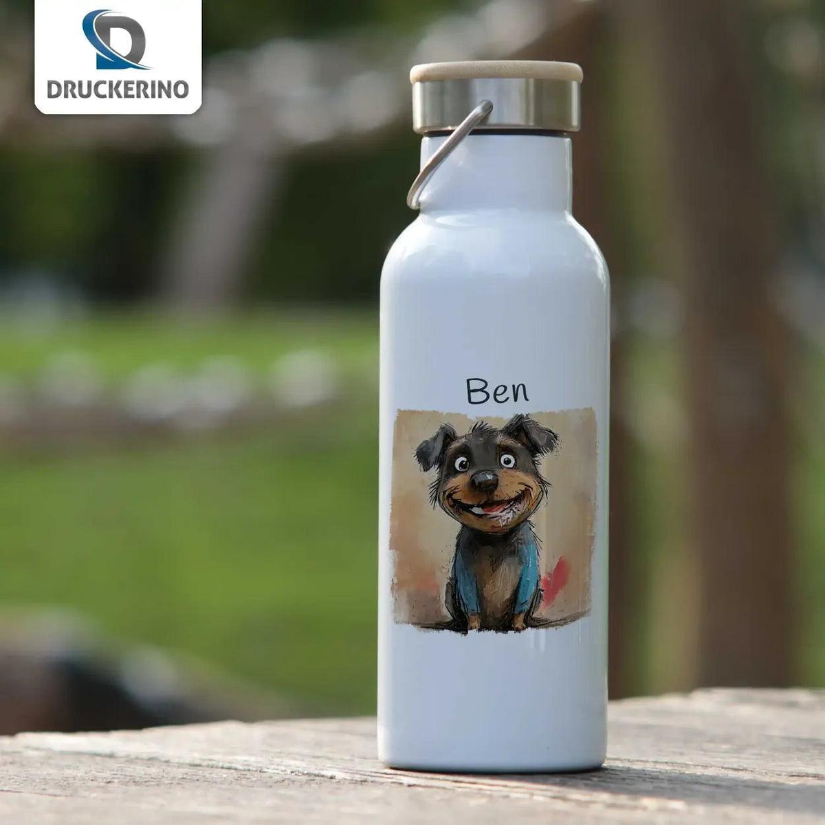 Kinder Trinkflasche Fellnase - Druckerino