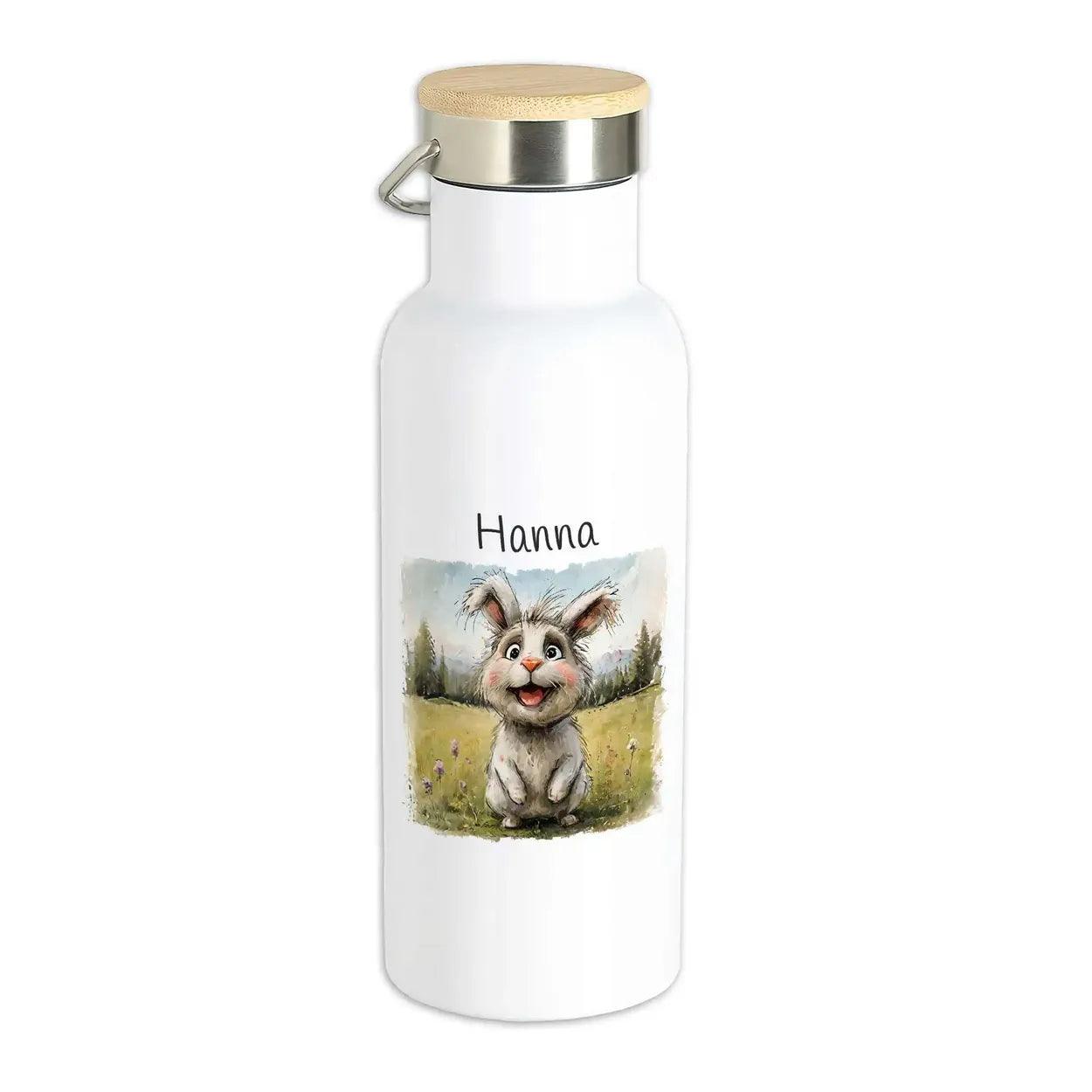 Kinder Trinkflasche Hase - Druckerino