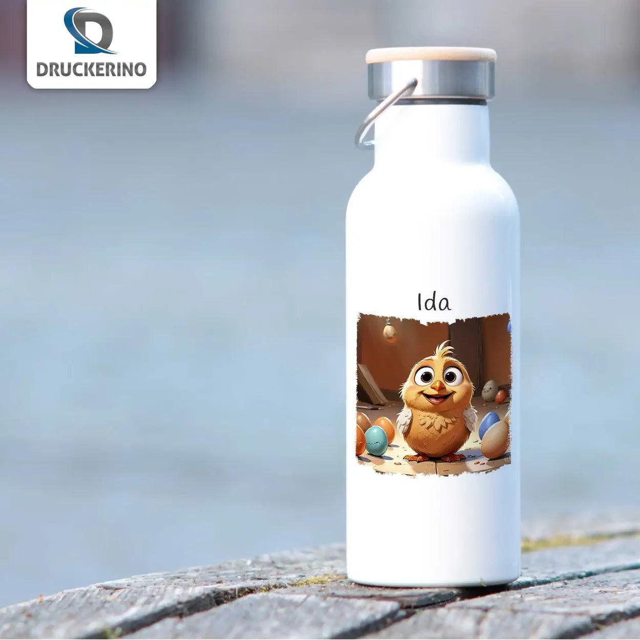 Kinder Trinkflasche Küken - Druckerino