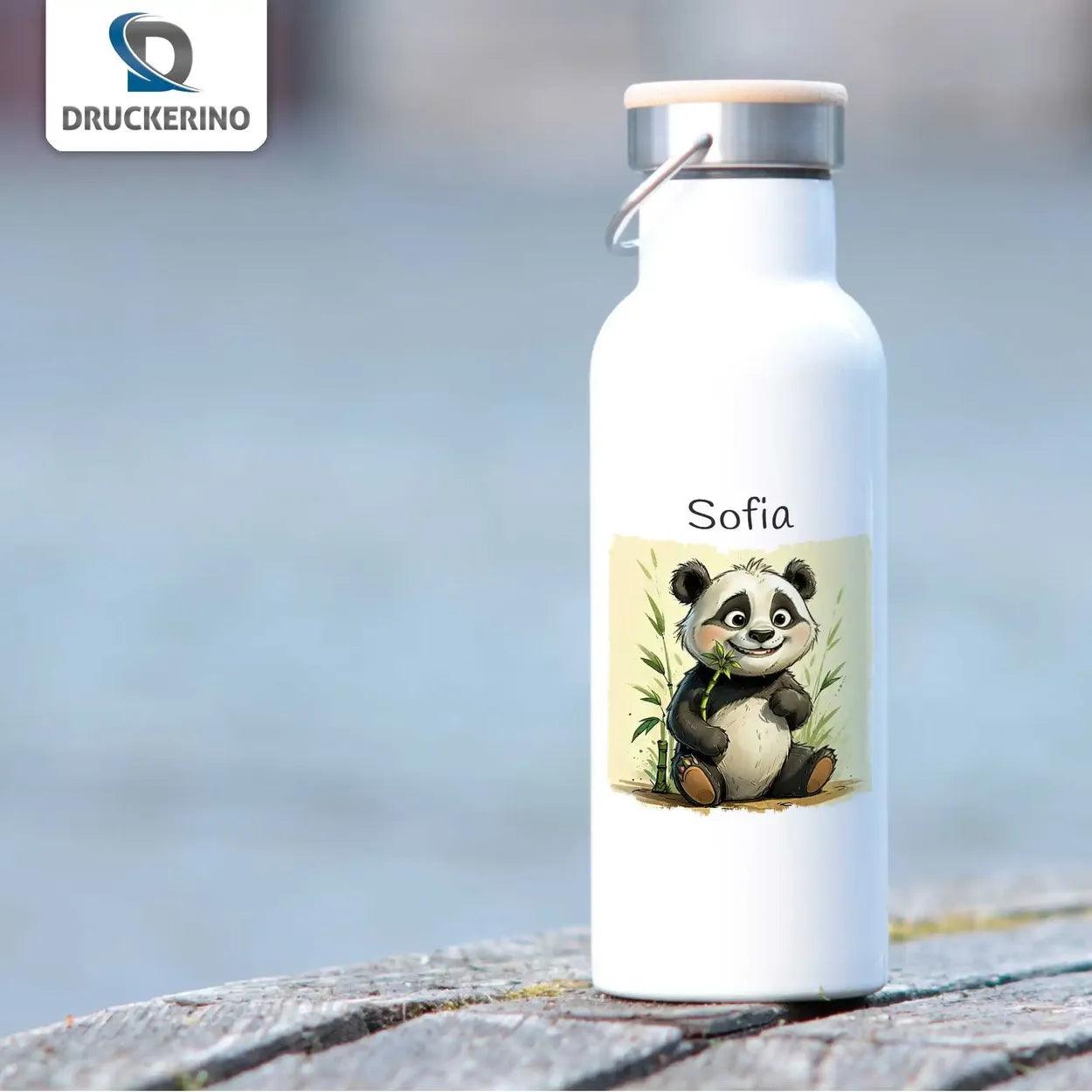 Kinder Trinkflasche Pandabär-Zauber - Druckerino