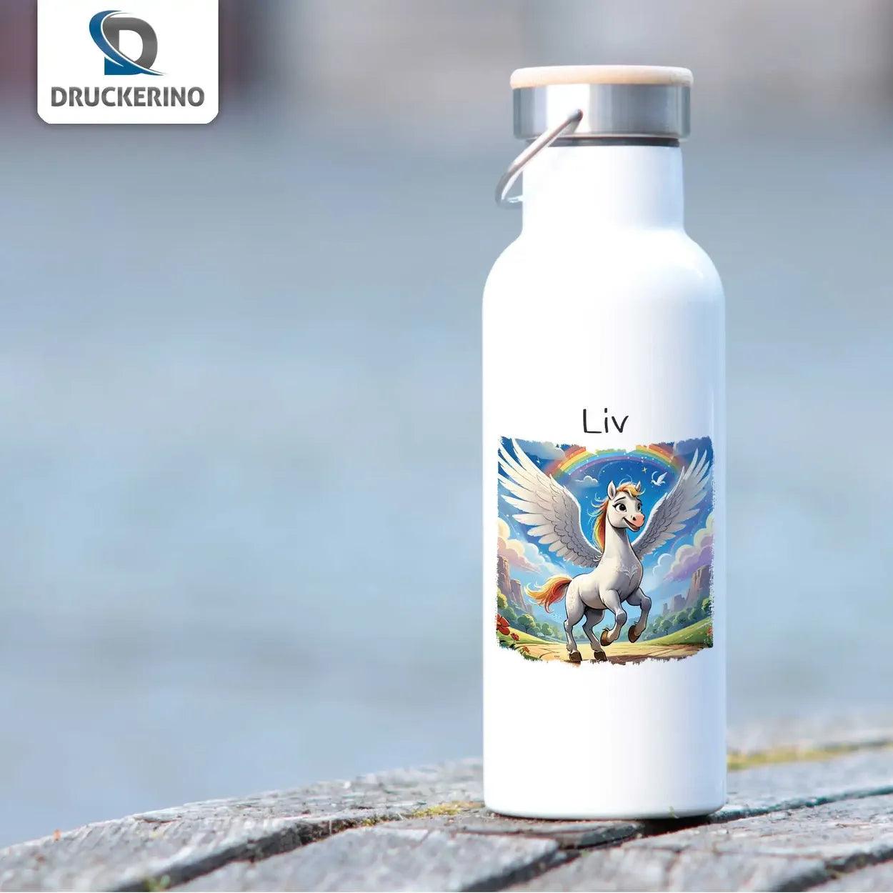 Kinder Trinkflasche Pegasus - Druckerino