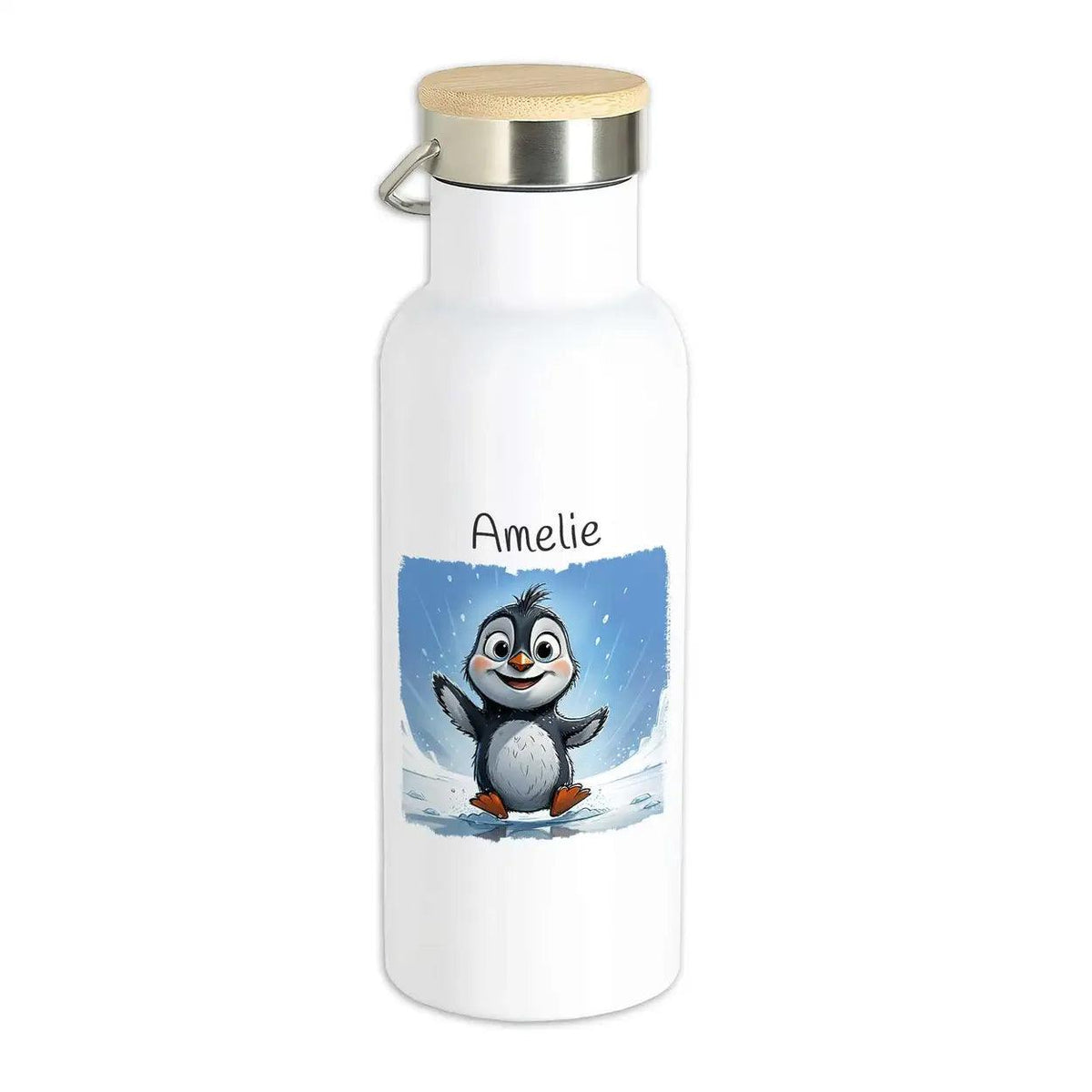 Kinder Trinkflasche Pinguin-Spaß - Druckerino