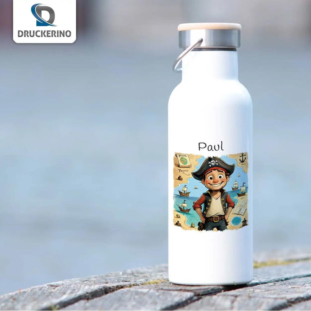 Kinder Trinkflasche Schiff ahoi - Druckerino