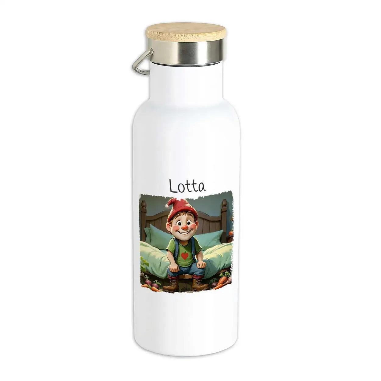 Kinder Trinkflasche Schlummerzwerg - Druckerino