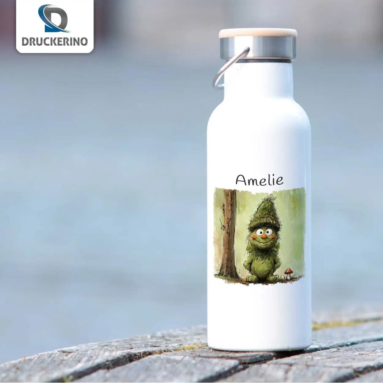 Kinder Trinkflasche Waldgeflüster - Druckerino