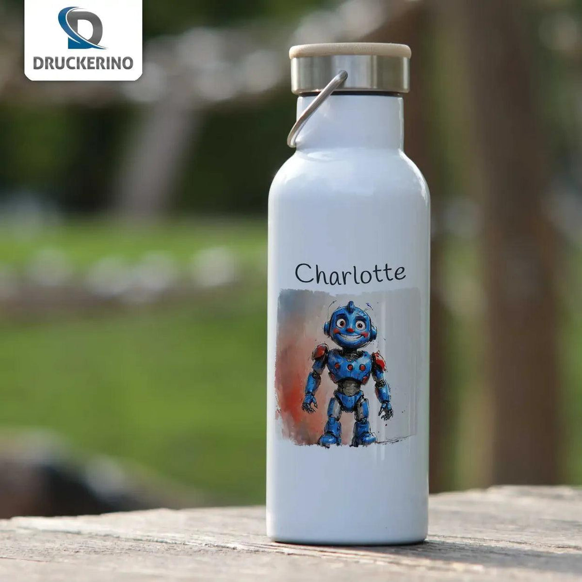 Kinder Trinkflasche Weltraumhelden - Druckerino