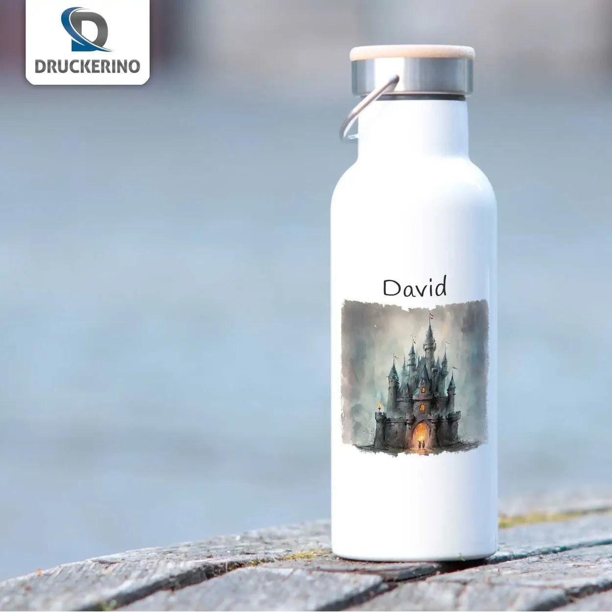 Kinder Trinkflasche Zauberburg - Druckerino
