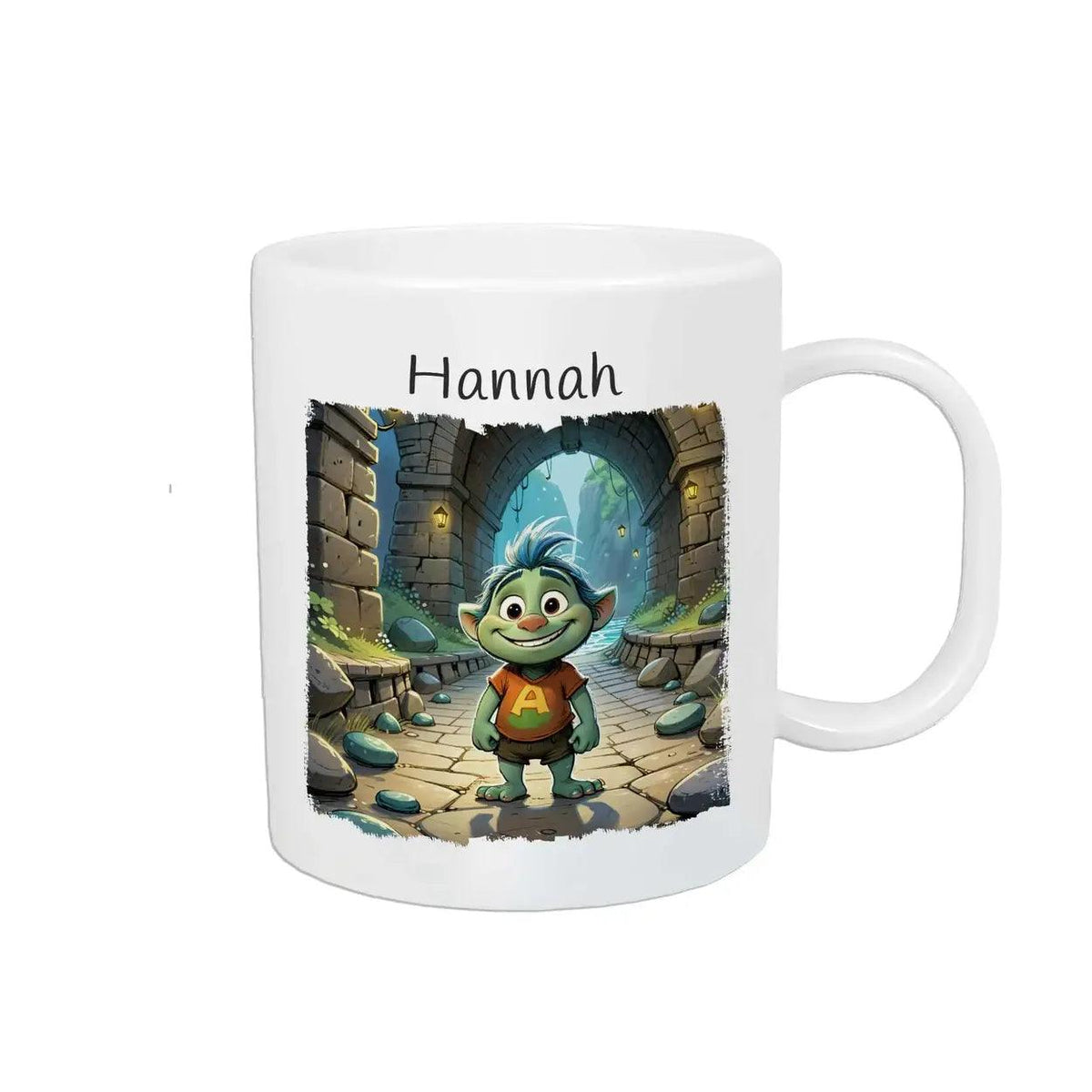 Kindertasse mit Namen | Abenteurer des Geheimturms - Druckerino