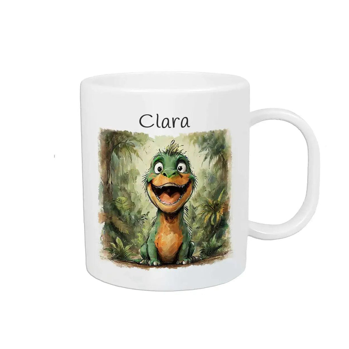 Kindertasse mit Namen | Dschungelfreunde - Druckerino