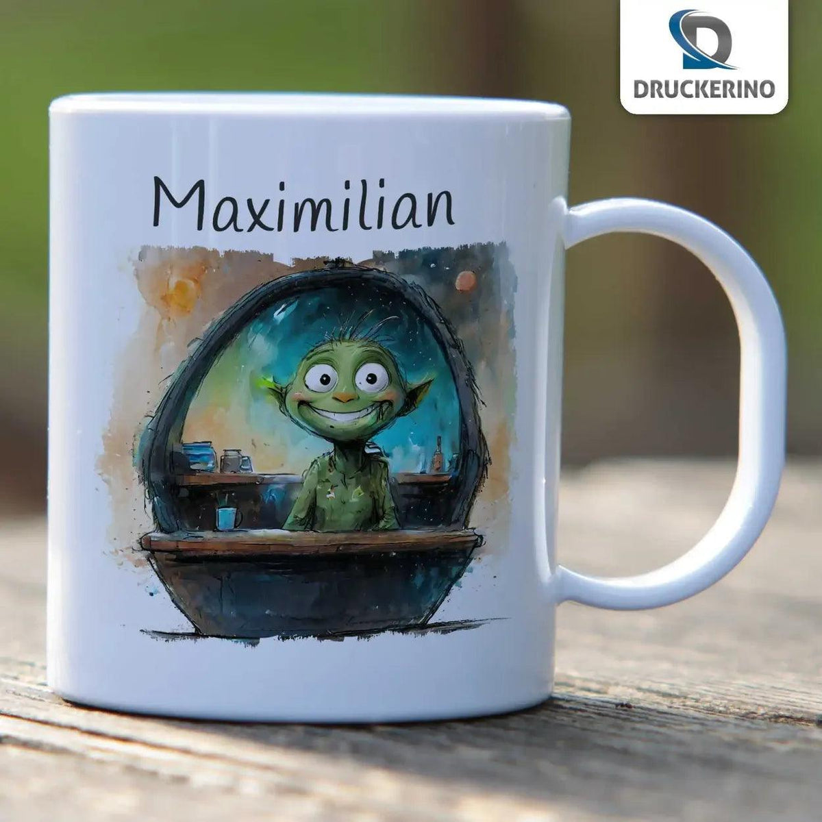 Kindertasse mit Namen | Kleine Entdecker - Druckerino