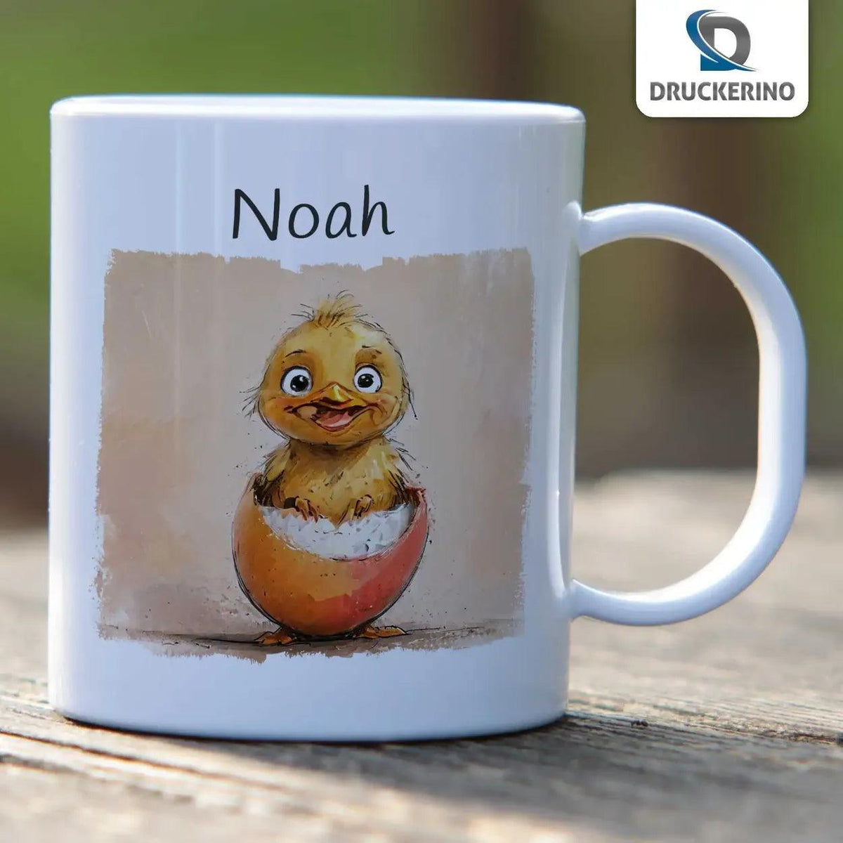 Kindertasse mit Namen | Kükenzauber - Druckerino