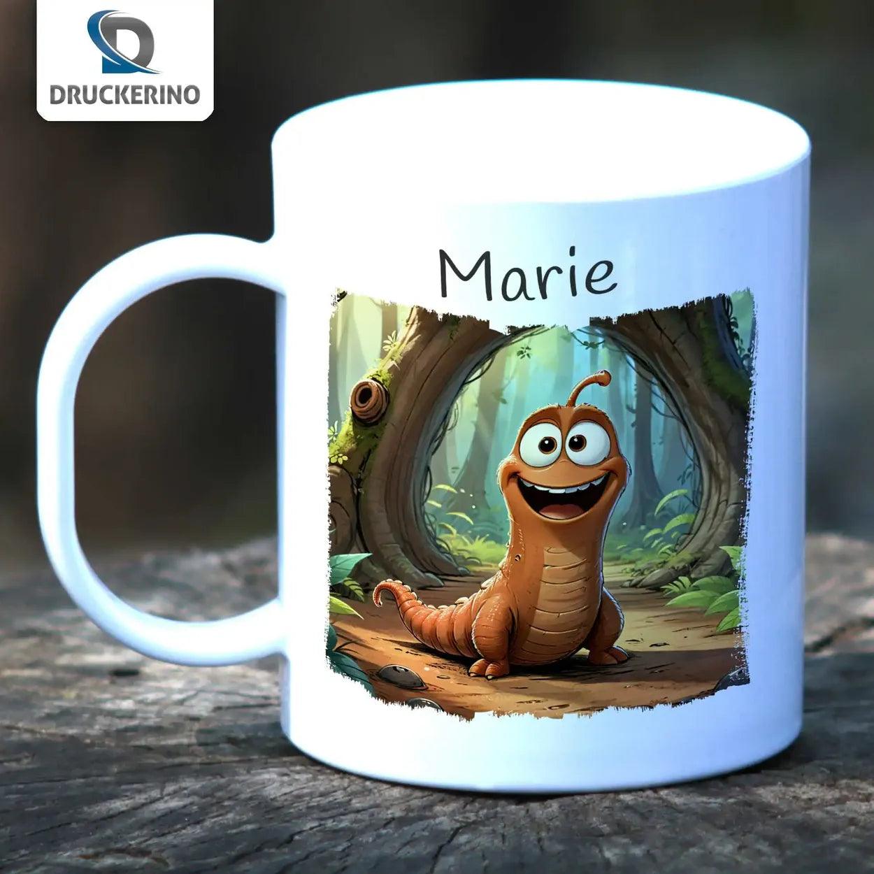 Kindertasse mit Namen | Waldabenteurer - Druckerino