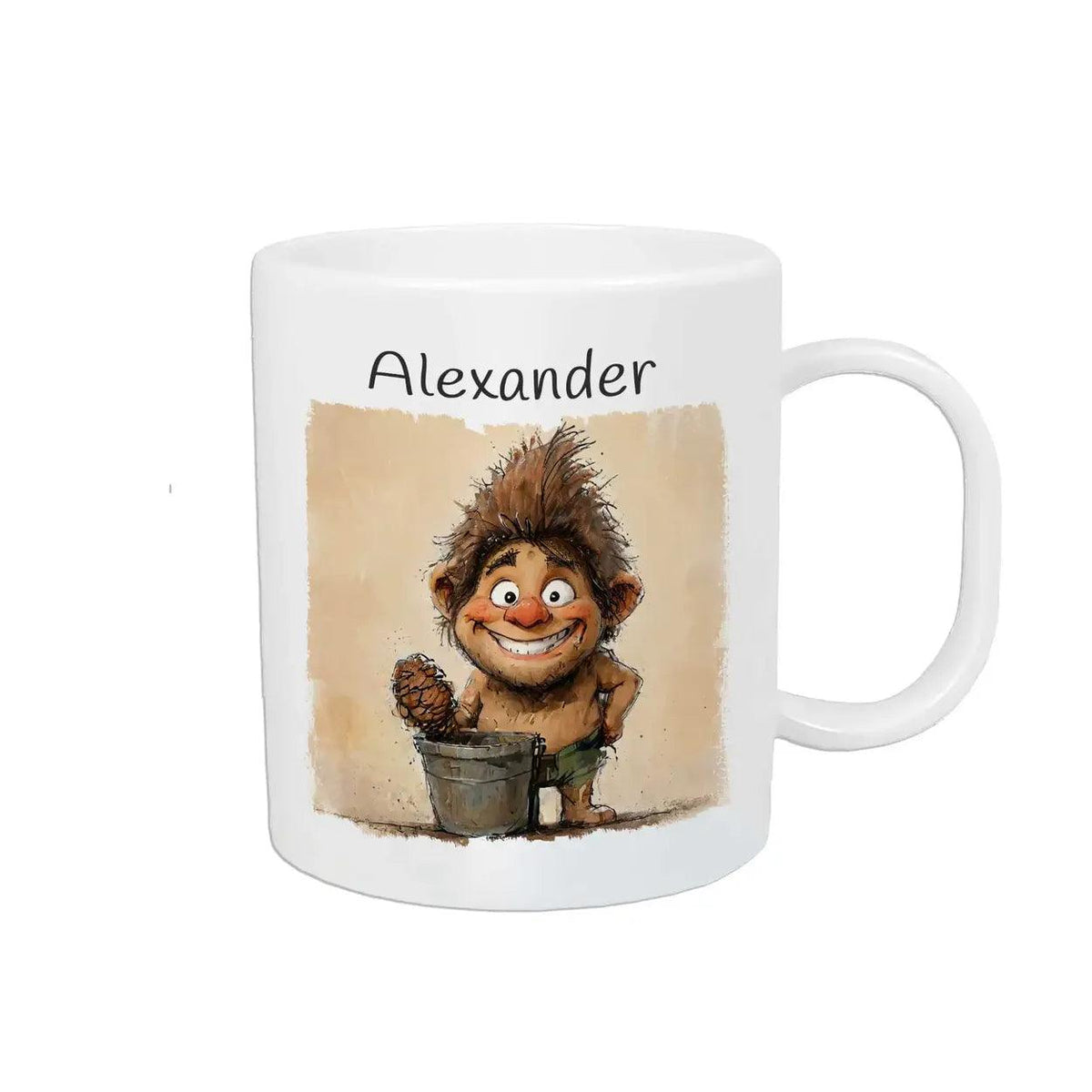 Kindertasse mit Namen | Waldgeflüster - Druckerino