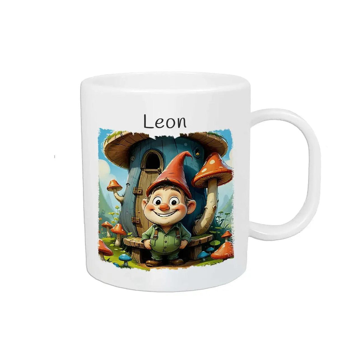 Kindertasse mit Namen | Zauberwald-Abenteuer - Druckerino