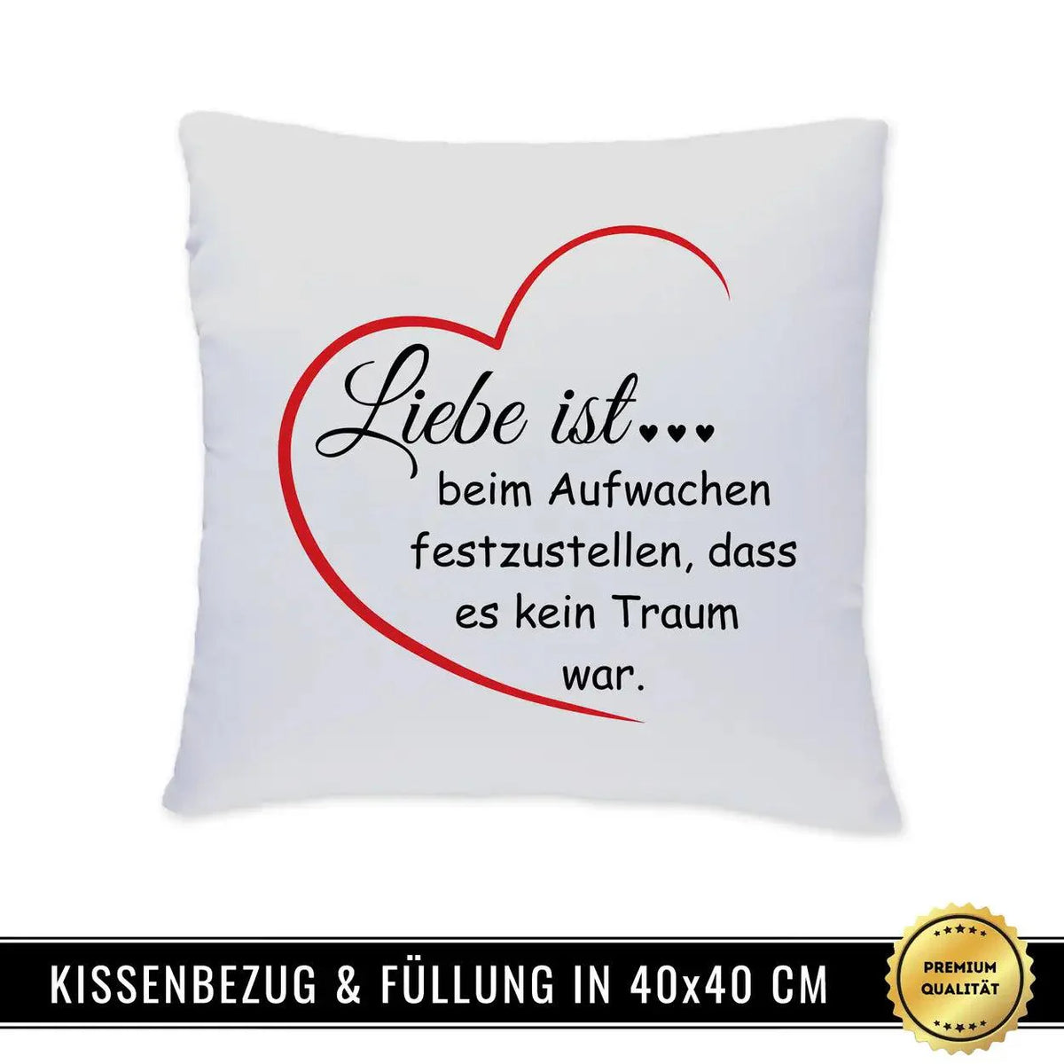 Kissen Liebe ist... - Druckerino