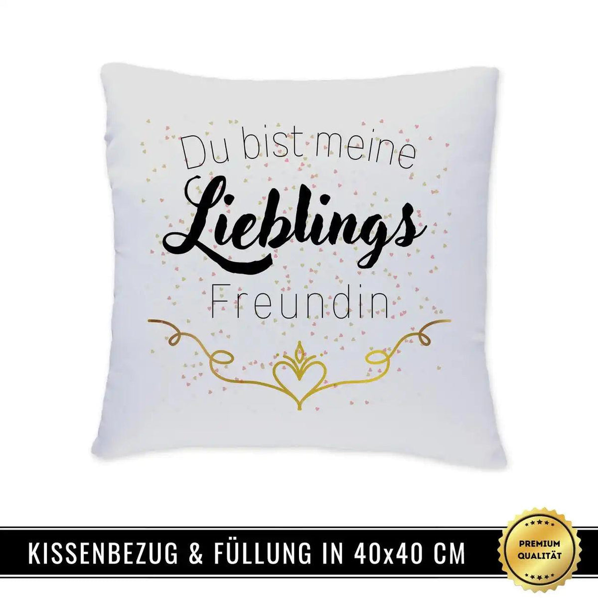 Kissen - Lieblingsfreundin - Druckerino