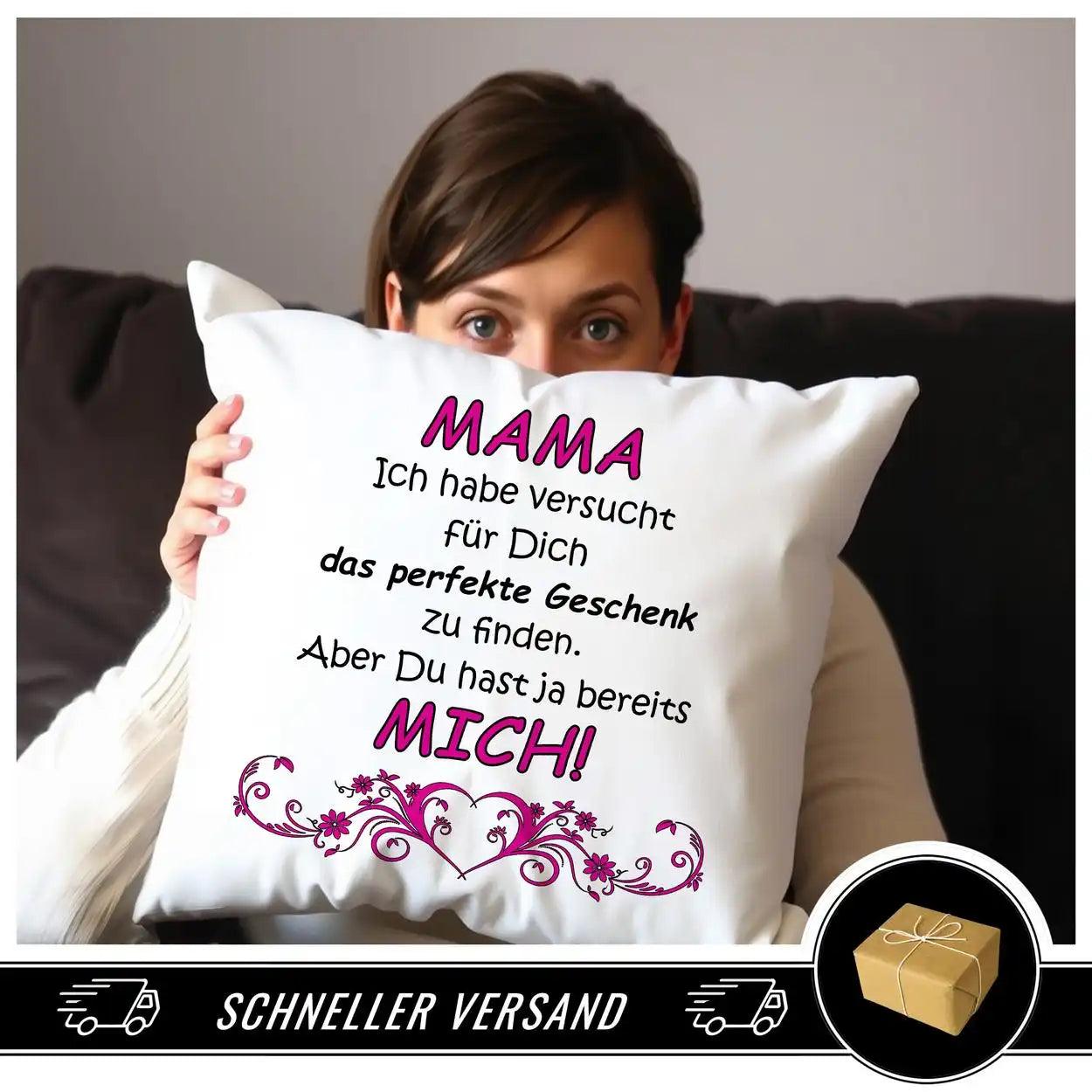 Kissen - Mama - perfektes Geschenk - Druckerino