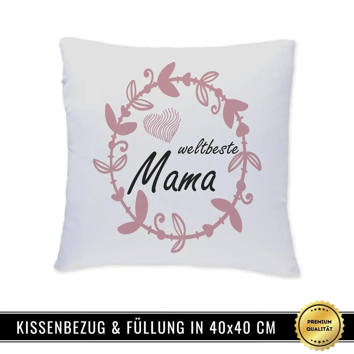 Kissen - Weltbeste Mama - Druckerino