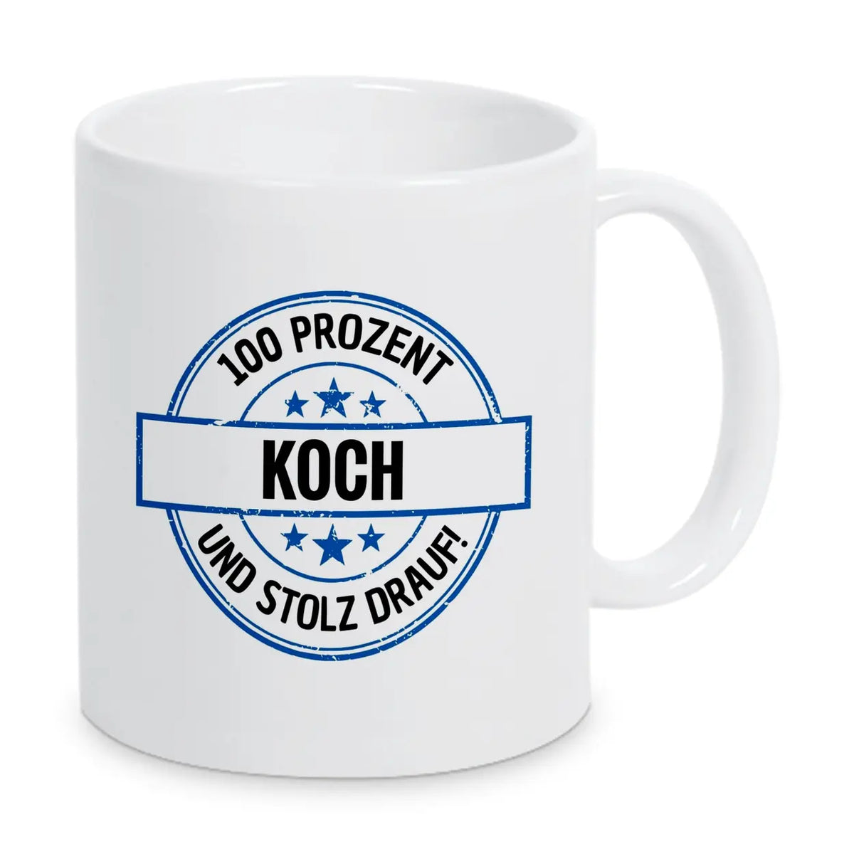 Koch 100 Prozent Tasse - Druckerino