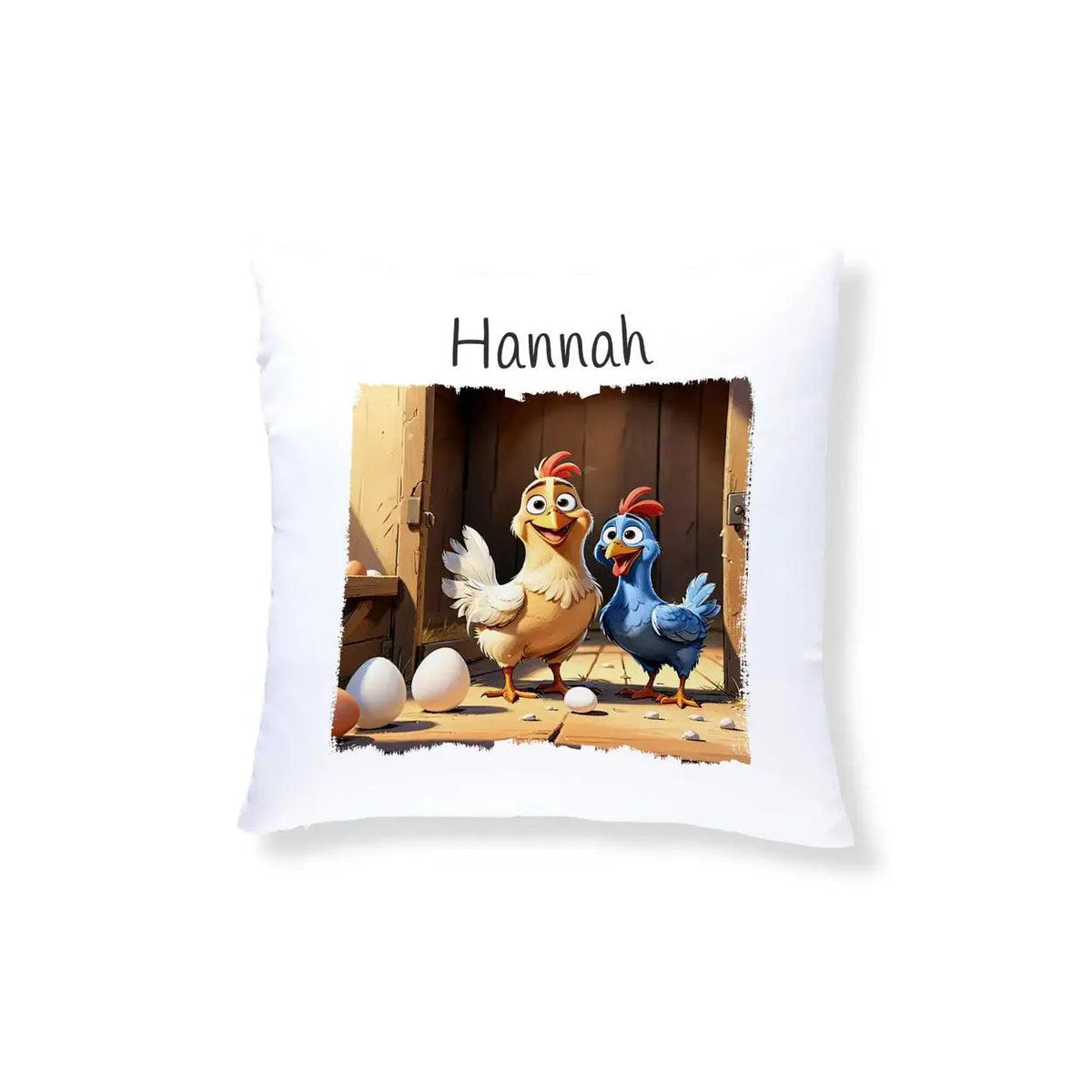 Kuschelkissen Kinder | Bauernhofabenteuer 40x40 cm - Druckerino