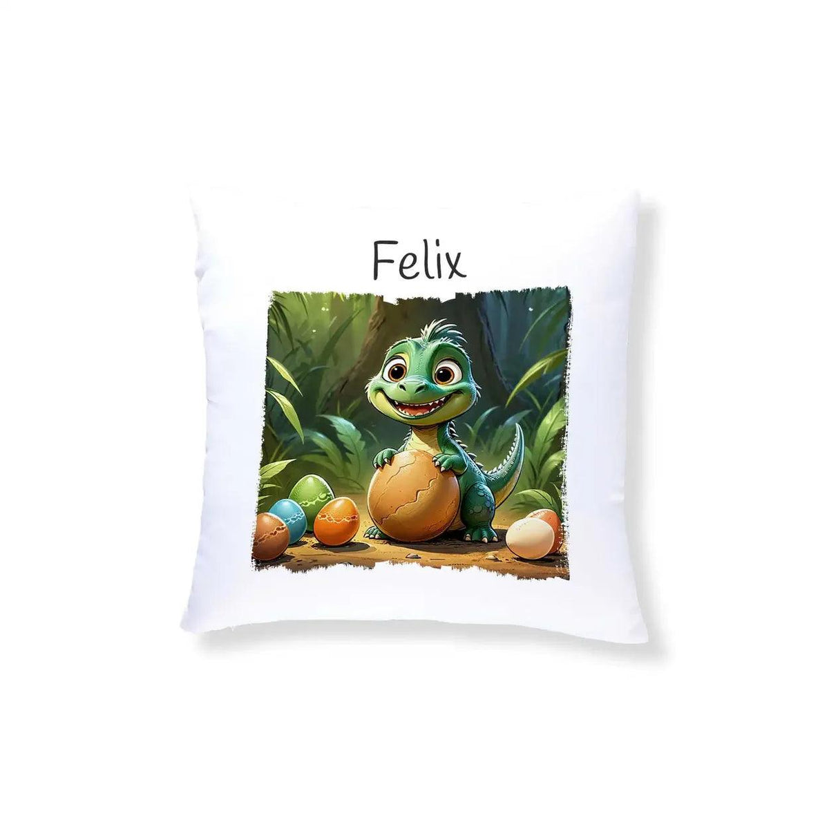 Kuschelkissen Kinder | Dschungelabenteuer 40x40 cm - Druckerino