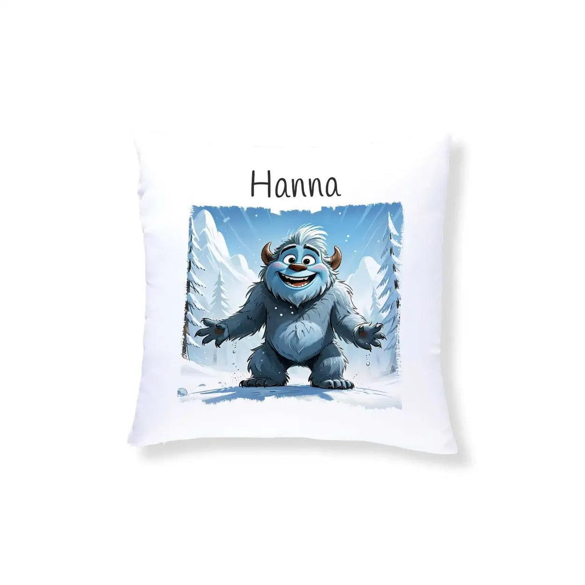 Kuschelkissen Kinder | Eisiger Freund 40x40 cm - Druckerino
