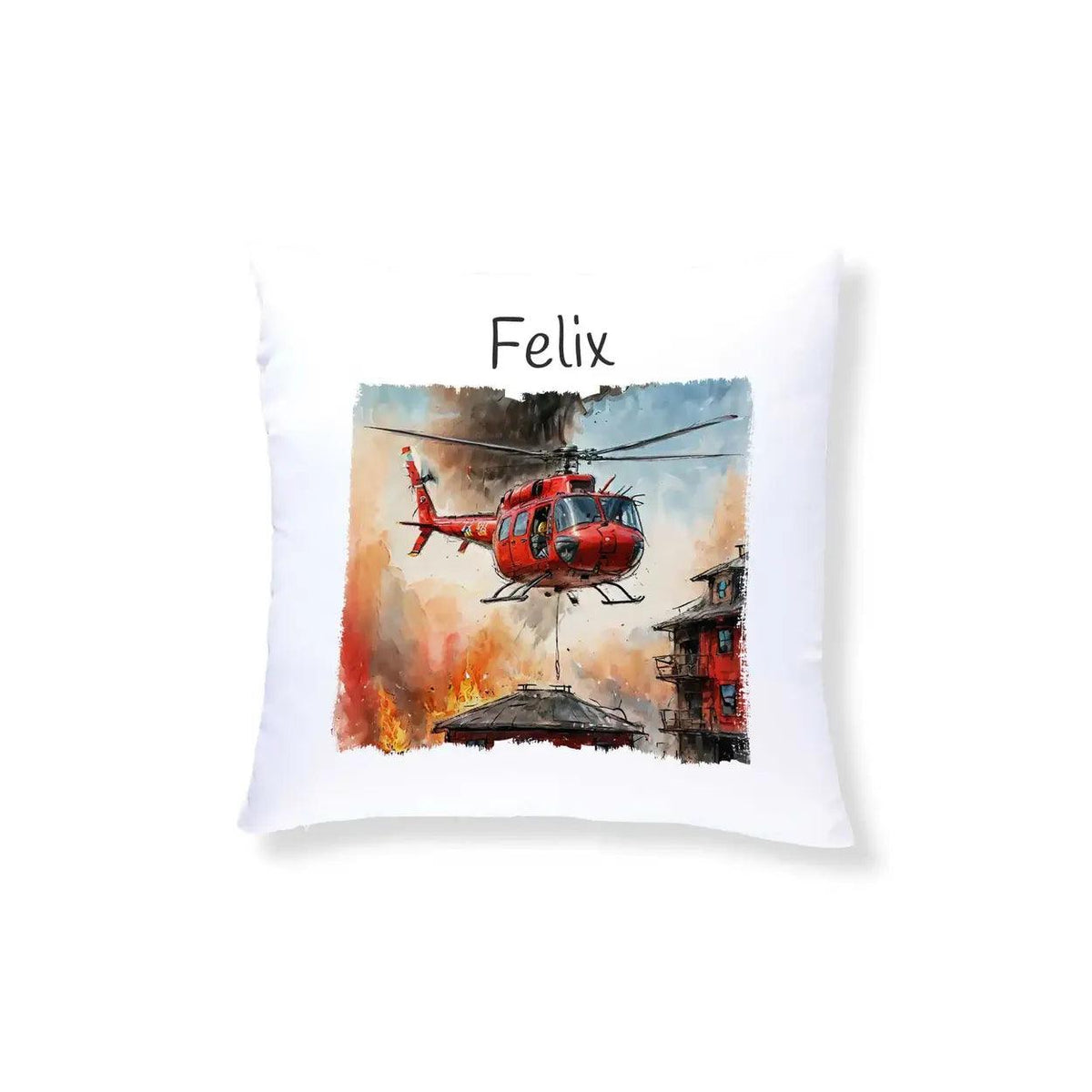 Kuschelkissen Kinder | Heldenflug 40x40 cm - Druckerino