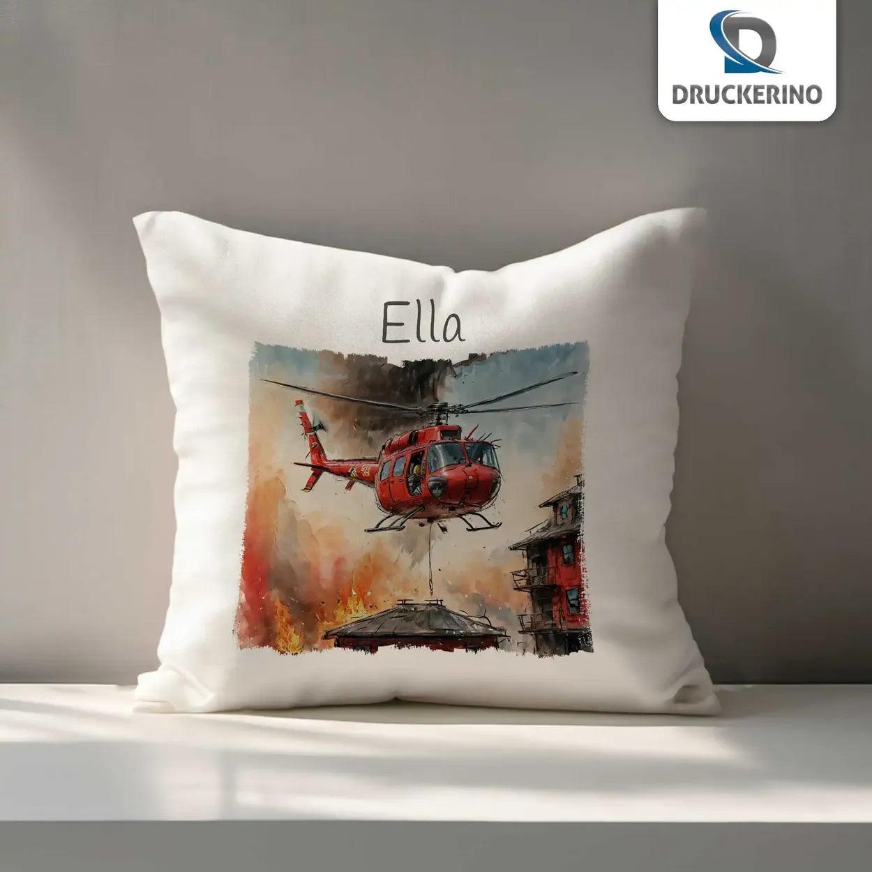 Kuschelkissen Kinder | Heldenflug 40x40 cm - Druckerino
