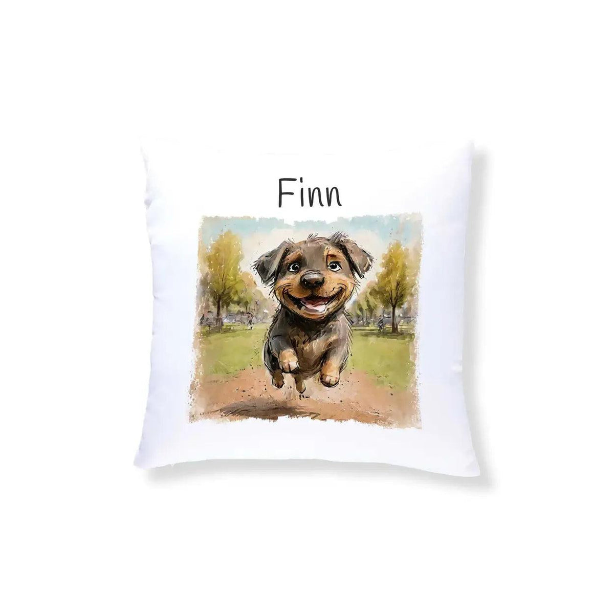 Kuschelkissen Kinder | Kleiner Welpe 40x40 cm - Druckerino