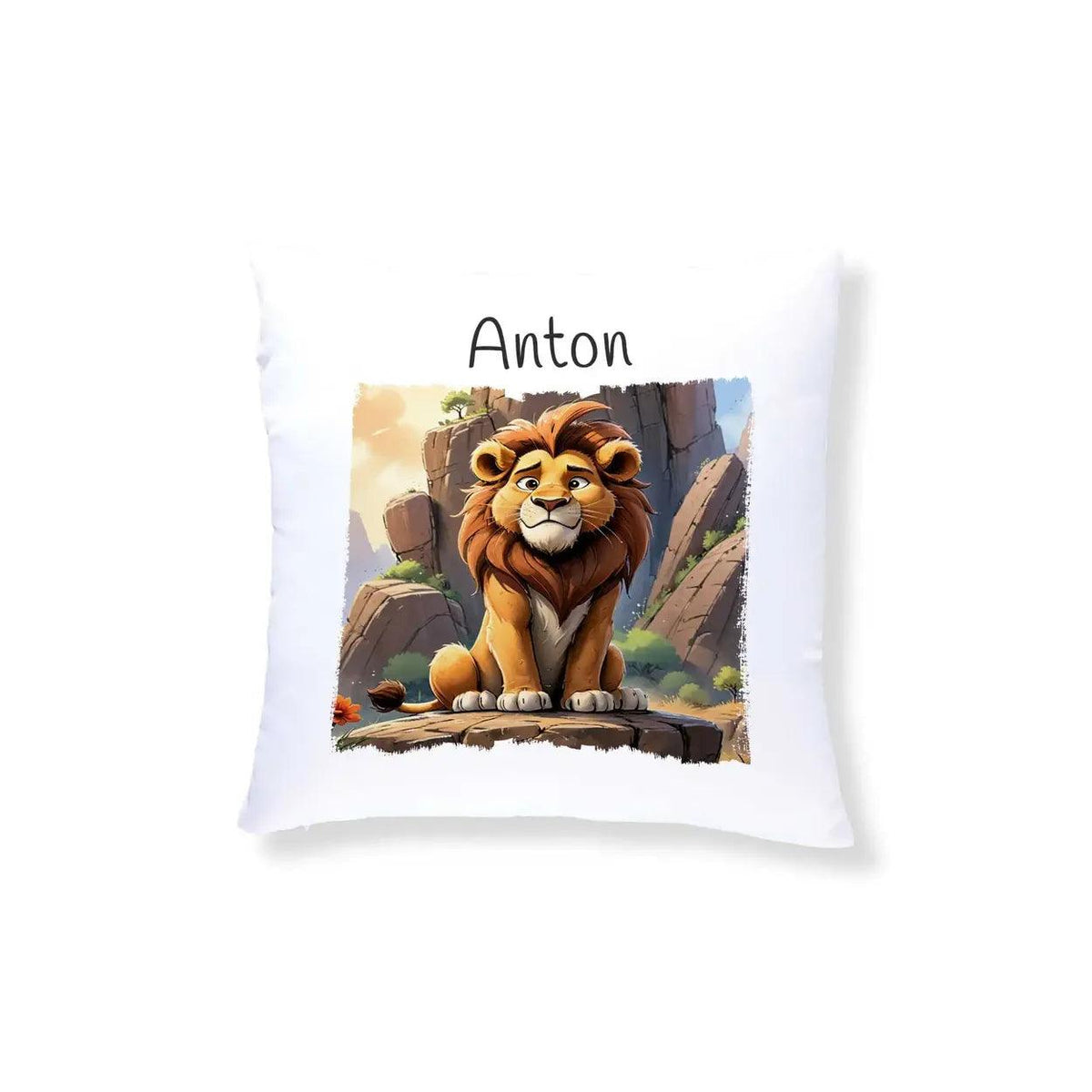 Kuschelkissen Kinder | König der Kuscheltiere 40x40 cm - Druckerino