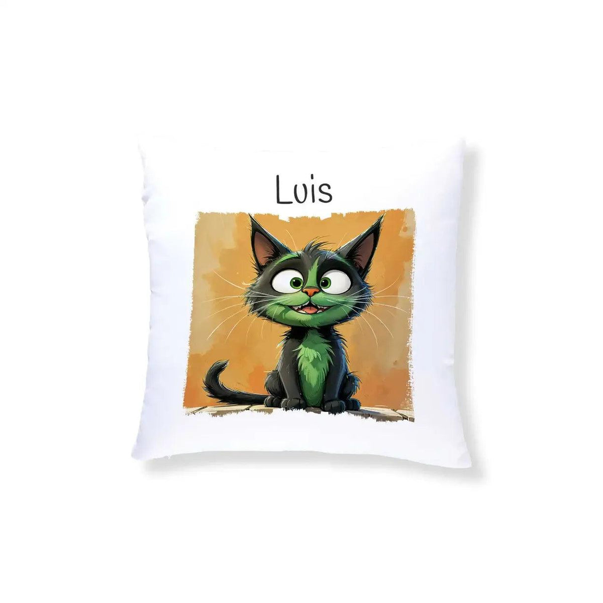 Kuschelkissen Kinder | Kuschelkatze 40x40 cm - Druckerino