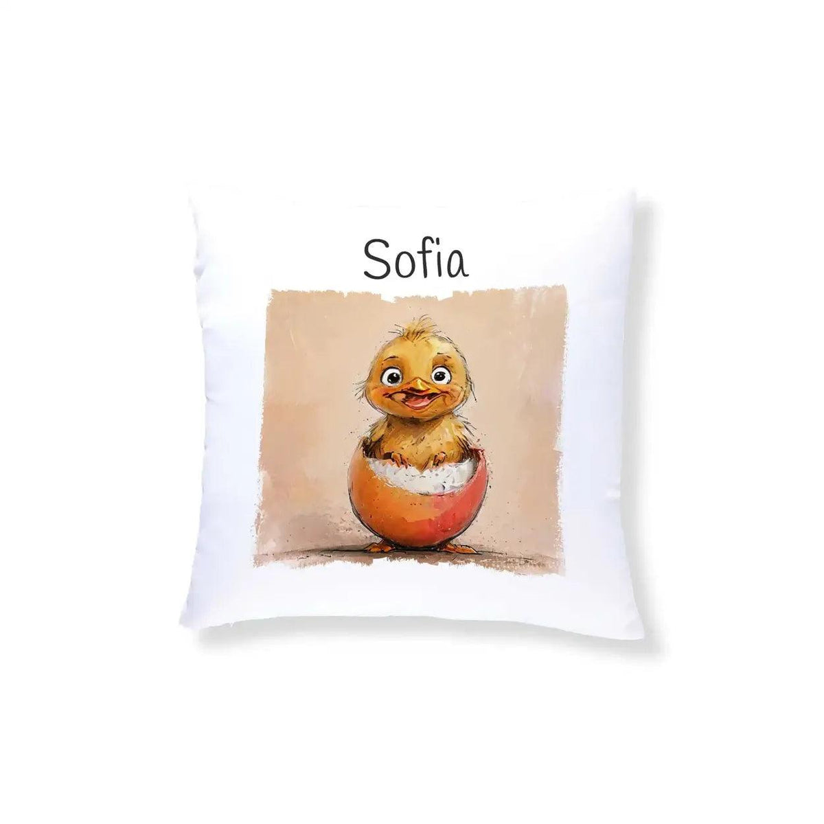 Kuschelkissen Kinder | Kuschelküken 40x40 cm - Druckerino
