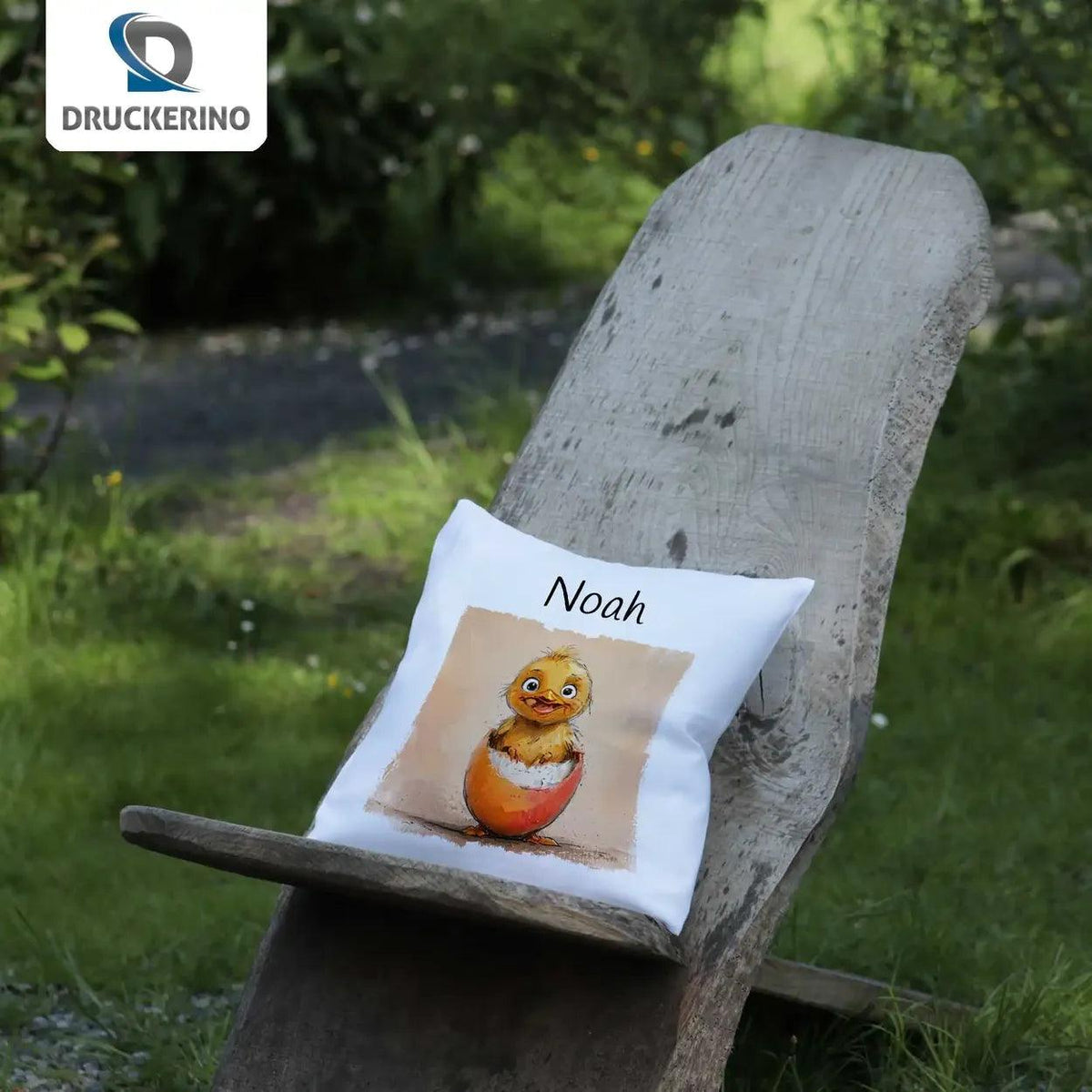 Kuschelkissen Kinder | Kuschelküken 40x40 cm - Druckerino