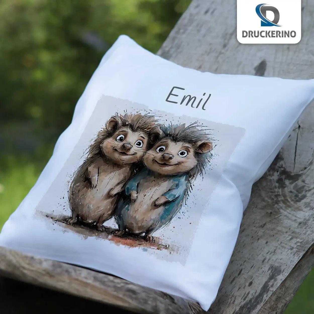Kuschelkissen Kinder | Kuschelwald 40x40 cm - Druckerino