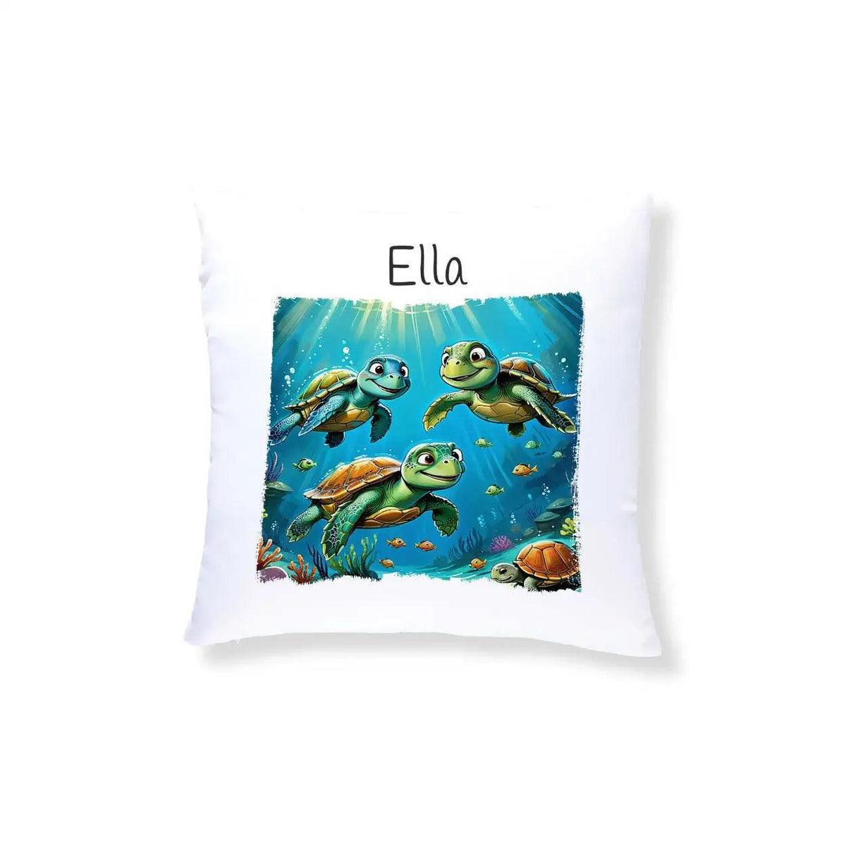 Kuschelkissen Kinder | Meeresabenteuer 40x40 cm - Druckerino