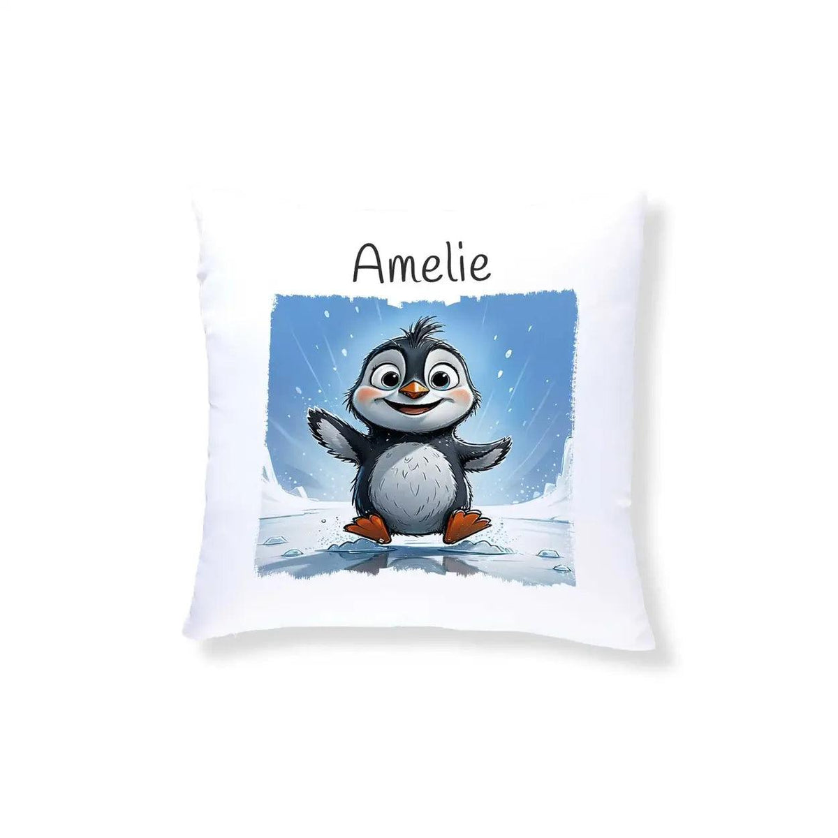 Kuschelkissen Kinder | Pinguintraum 40x40 cm - Druckerino