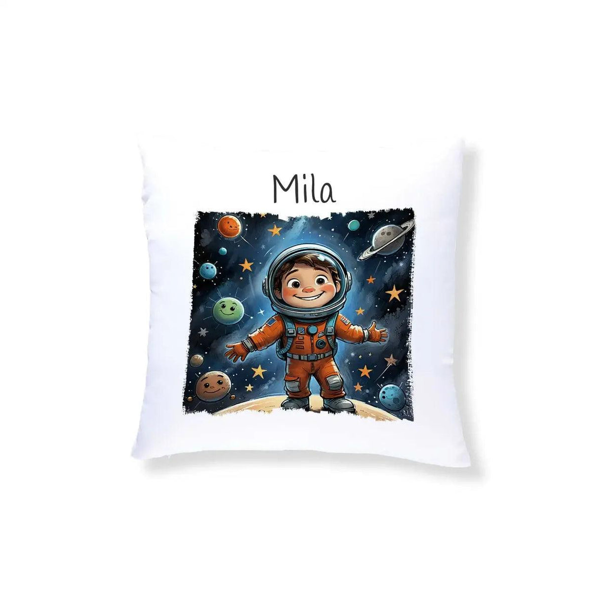 Kuschelkissen Kinder | Sternenabenteurer 40x40 cm - Druckerino