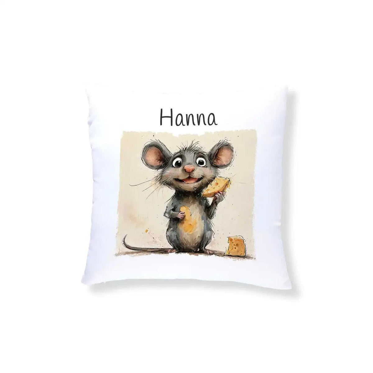 Kuschelkissen Kinder | Traum Maus 40x40 cm - Druckerino