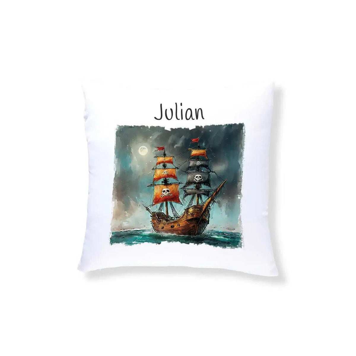 Kuschelkissen Kinder | Traum Segler 40x40 cm - Druckerino