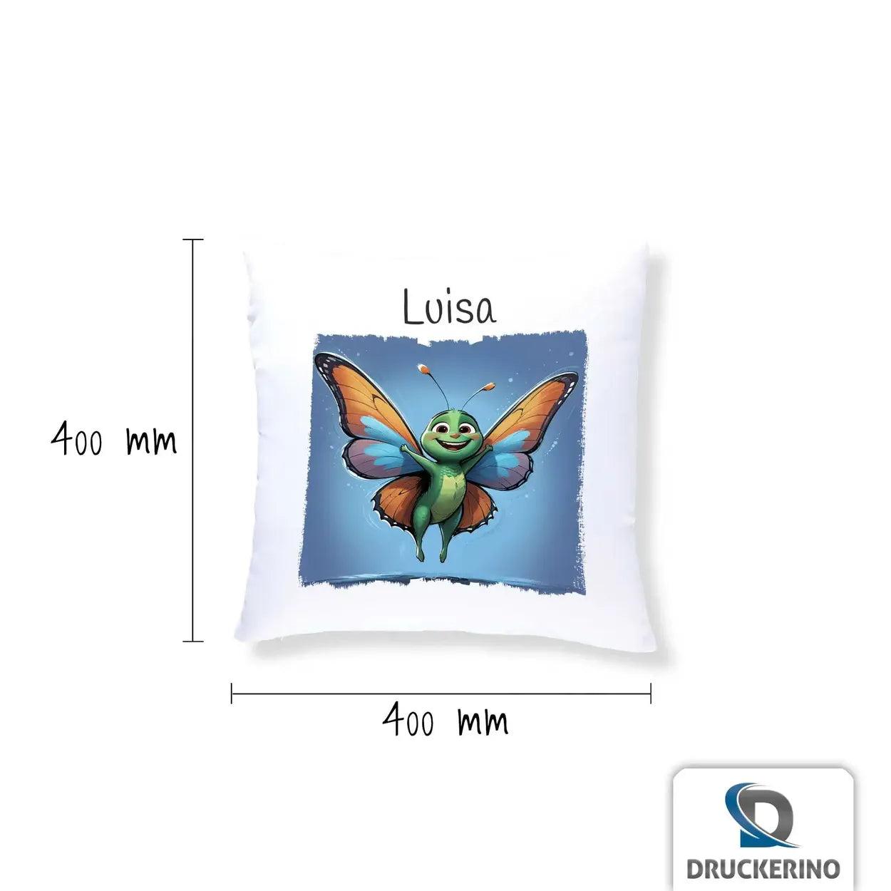 Kuschelkissen Kinder | Traumfalter 40x40 cm - Druckerino