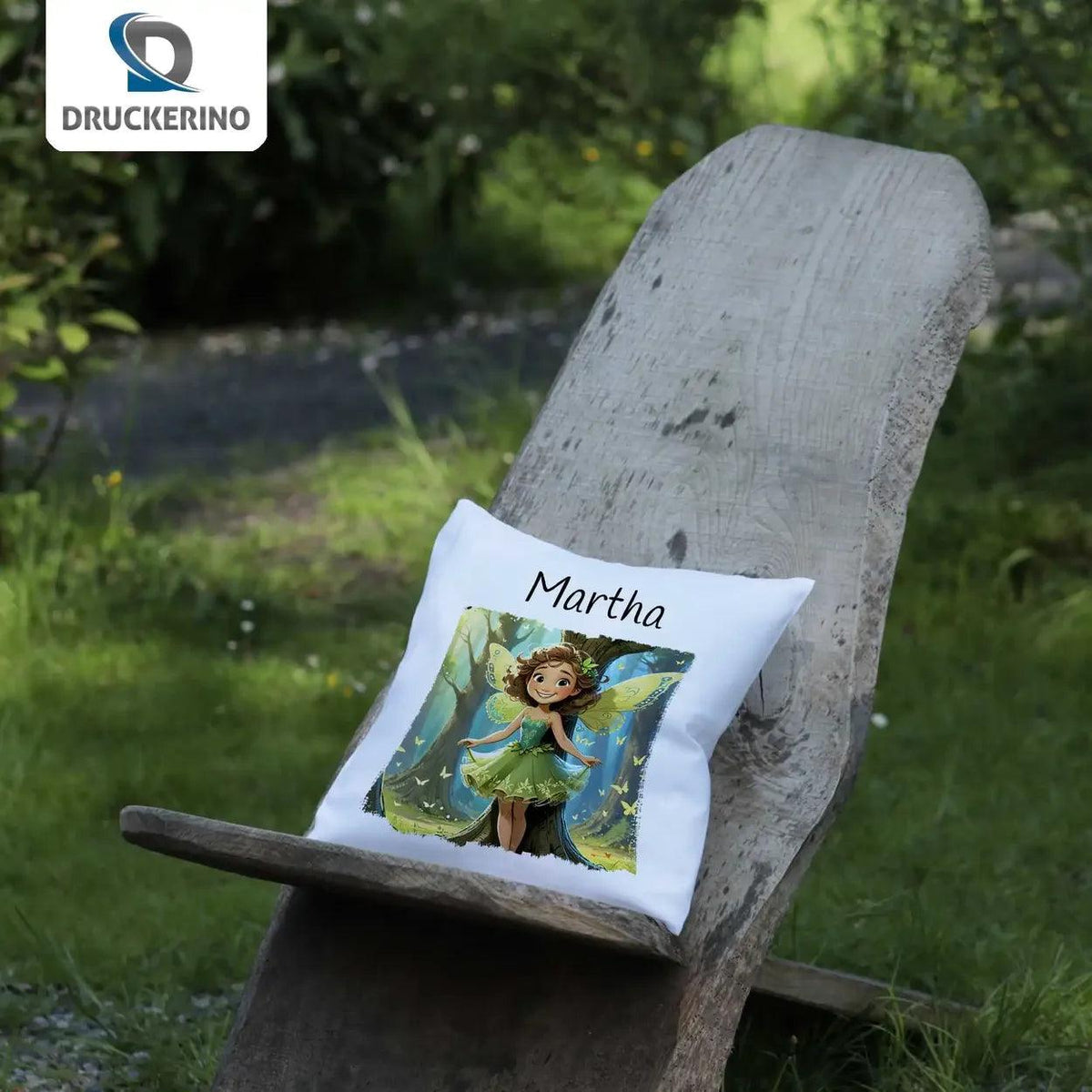 Kuschelkissen Kinder | Traumfänger Feenlicht 40x40 cm - Druckerino