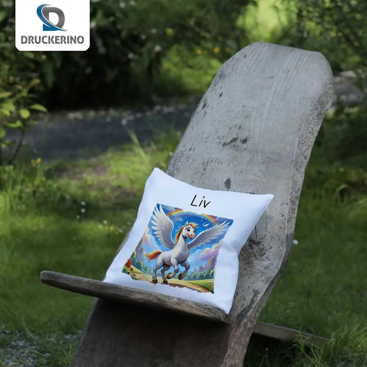Kuschelkissen Kinder | Traumflügler 40x40 cm - Druckerino
