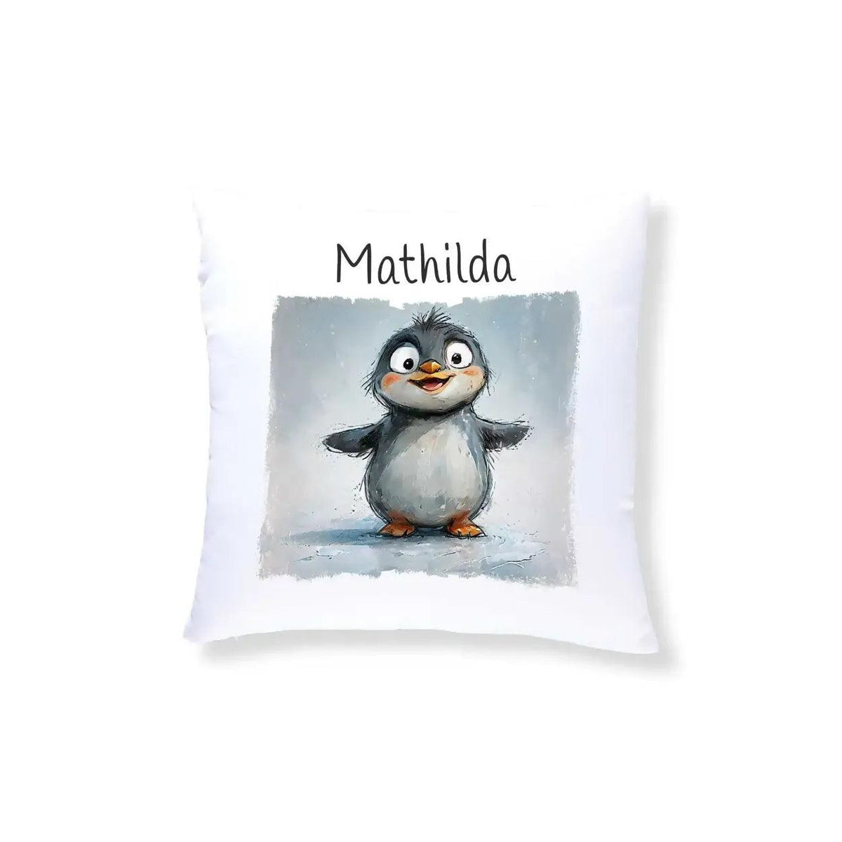 Kuschelkissen Kinder | Traumfreund Pinguin 40x40 cm - Druckerino