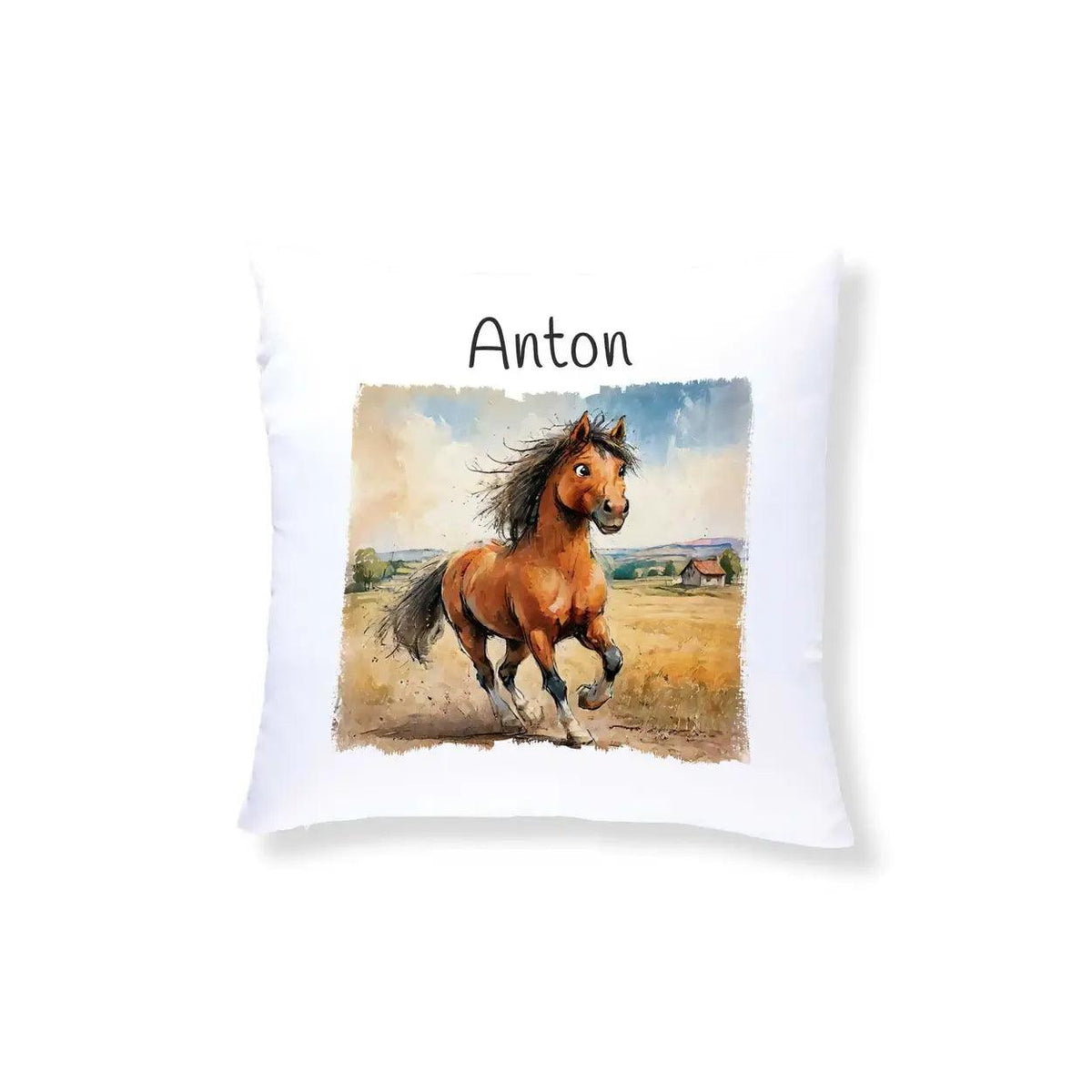 Kuschelkissen Kinder | Traumgalopp 40x40 cm - Druckerino