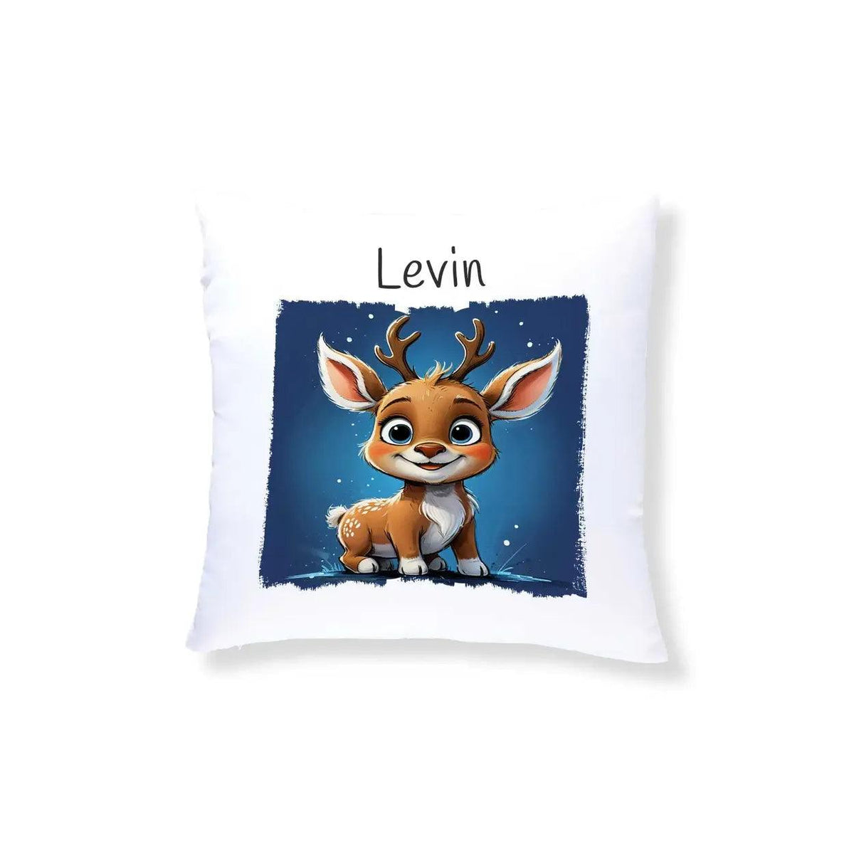 Kuschelkissen Kinder | Traumhirschlein 40x40 cm - Druckerino