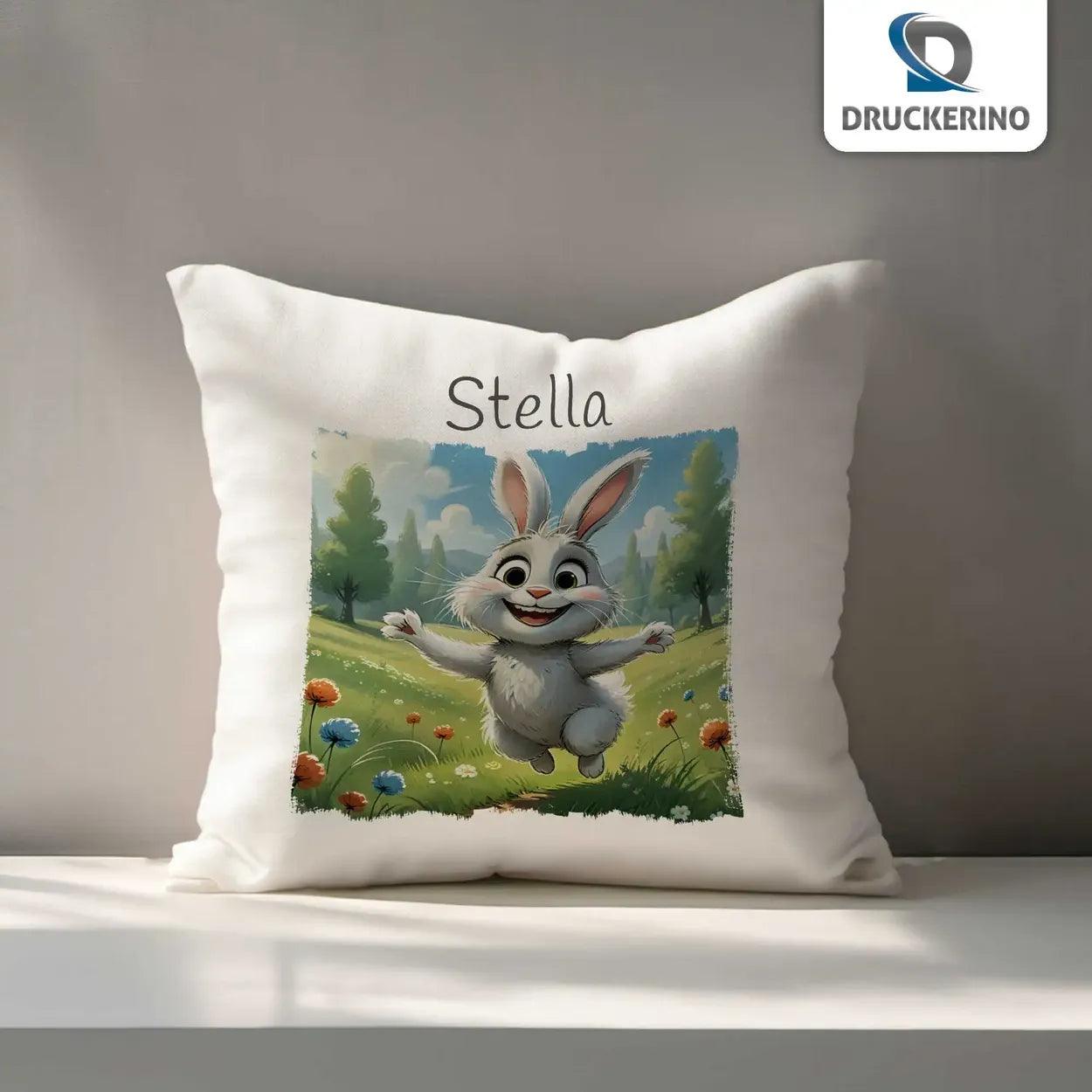 Kuschelkissen Kinder | Traumhüpfer 40x40 cm - Druckerino