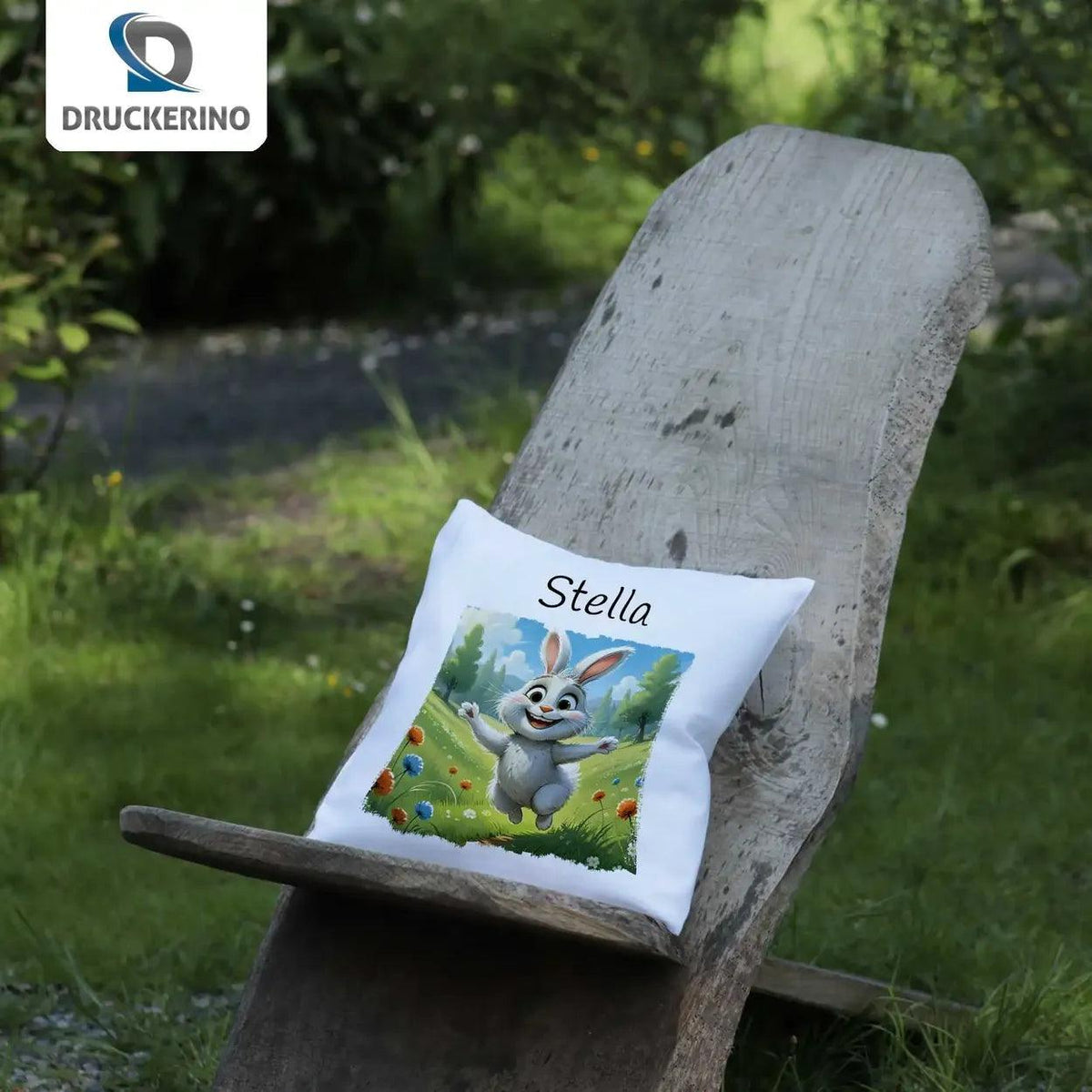 Kuschelkissen Kinder | Traumhüpfer 40x40 cm - Druckerino